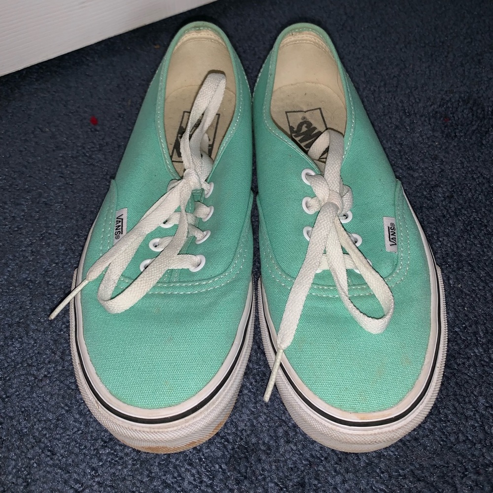 Mint Green Vans
